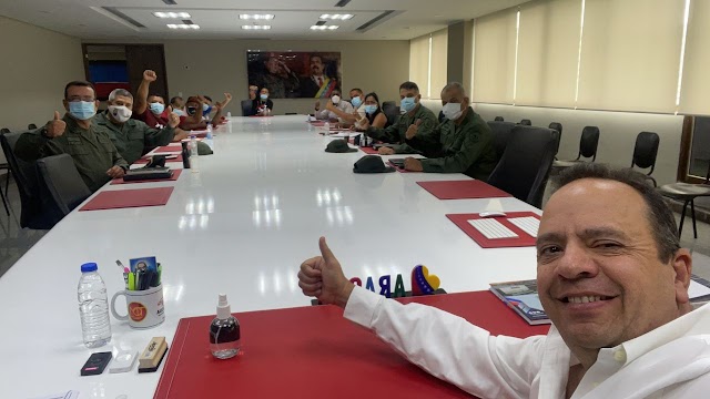 COMZODIMAINCEN ejecutó reunión de trabajo con el Gobernador del Estado Aragua 