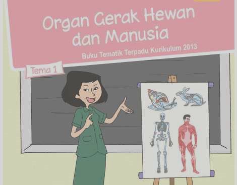 Ringkasan Tema 1 Kelas 5 Organ Gerak Hewan serta Manusia