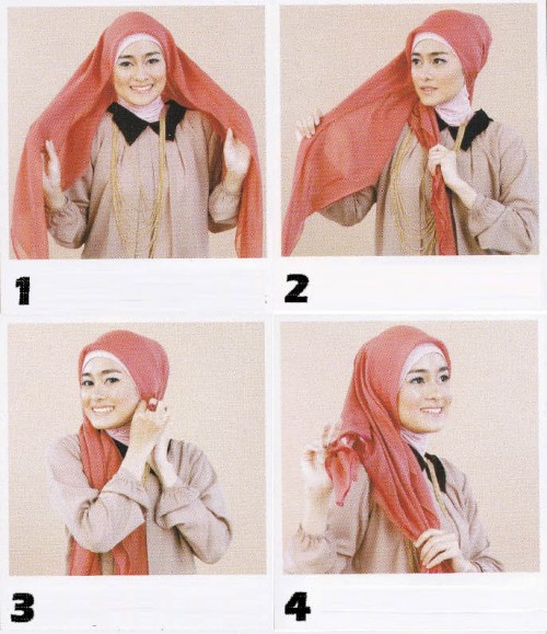 Cara Memakai Jilbab Modern 2012 Terbaru Miracle Is Timewa 