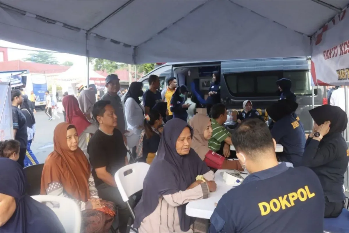 Polda Banten Hadirkan Layanan Publik di CFD Kota Serang Polda Banten Hadirkan Layanan Publik di CFD Kota Serang