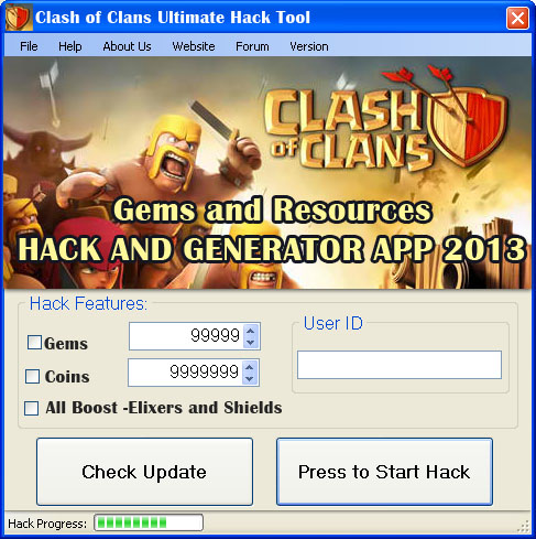 NEW CLASH OF CLANS HACK TOOL 2013 ~ The best blog with ...