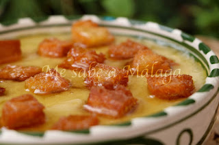 receta de zahínas de Istán Málaga