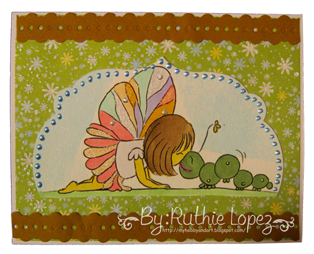 Just some lines - Fairy kiss - Sunshine Mail -Ruthie Lopez