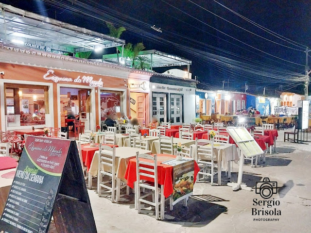 Passarela do Descobrimento - Passarela do Álcool - Porto Seguro (restaurantes)