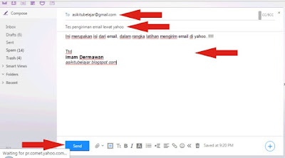 Cara Mengirim Email Dengan Mudah Di Yahoo