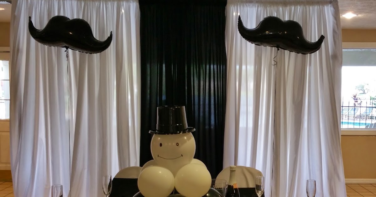 Party People Event Decorating Company: Bow tie and Mustache Baby Shower