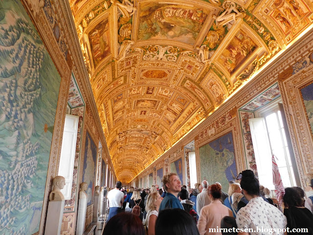 Ватиканские музеи - Галерея географических карт