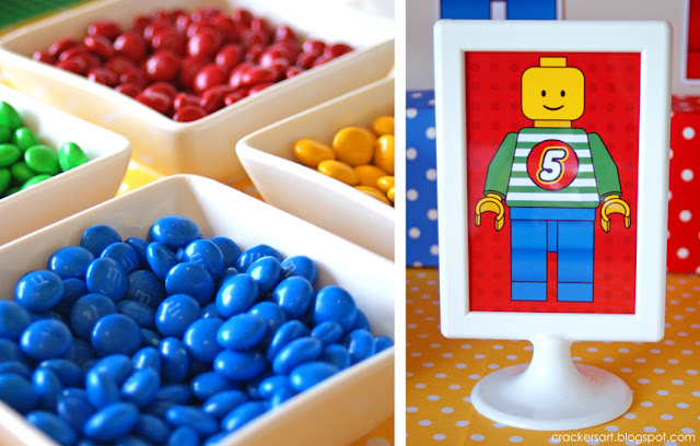 Lego Themed 5th Birthday Party