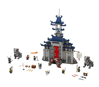 LEGO Ninjago LA PELICULA - 70617 Templo del Arma Totalmente Definitiva | 2017 | Juego de Construcción | CONTENIDO JUGUETE