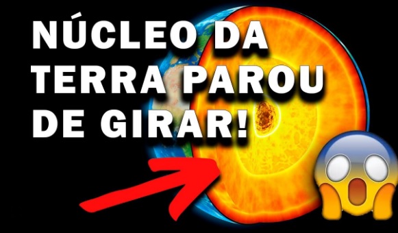 Núcleo da Terra parou de girar?