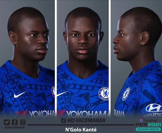 PES 2021 N'Golo Kanté Face 2023