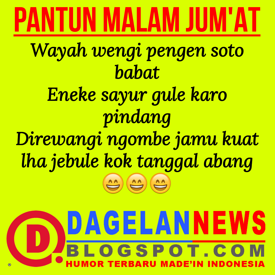 PANTUN LUCU KONYOL MALJUM - DAGELAN NEWS