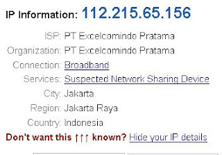 cara mengetahui ip address