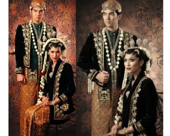 Contoh Foto dan Baju pengantin Adat  Jawa  Album Wedding