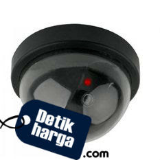 Dummy CCTV Dome - Hitam