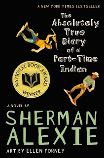 bookcover of ABSOLUTELY TRUE DIARY OF A PART-TIME INDIAN by Sherman Alexie