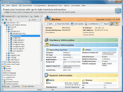 EMCO Network Inventory Enterprise