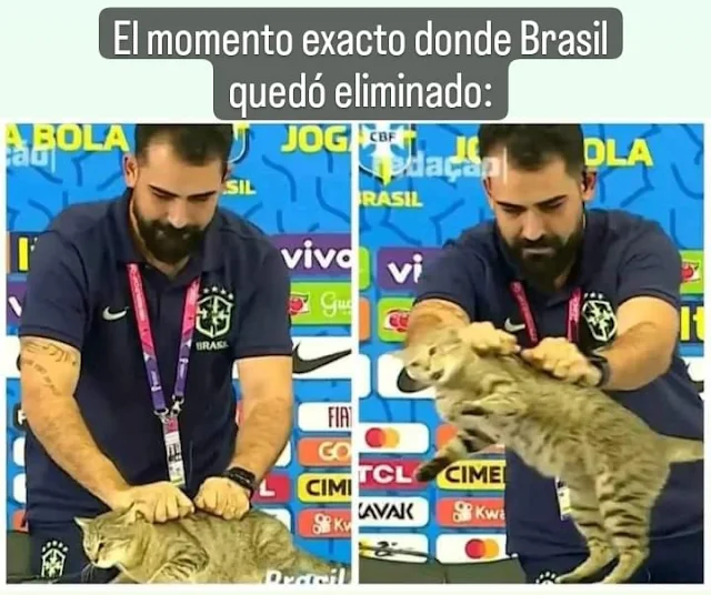 El momento exacto donde Brasil quedó eliminado: