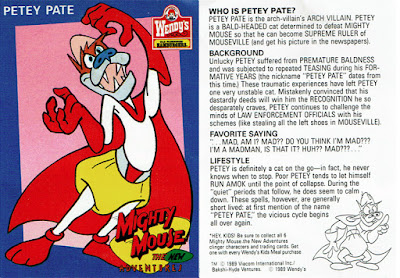 Petey Pate Wendy's kids meal