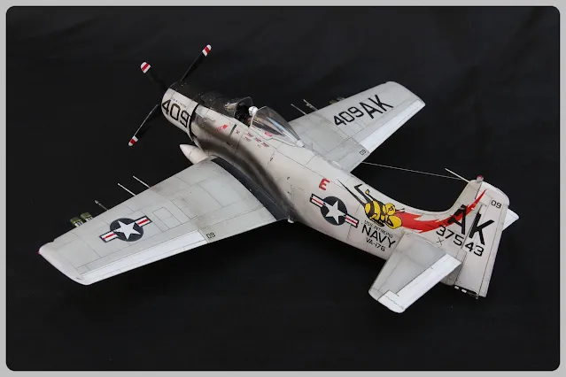 A-1H Skyraider de Tamiya au 1/48.