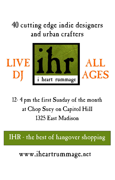 i heart rummage at chop suey - still dottie showing
