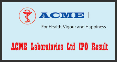 ACME Laboratories Ltd IPO Result