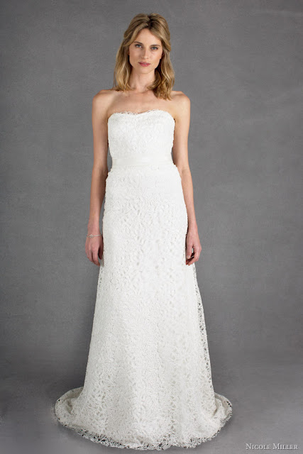 Nicole Miller spring wedding dress 2014