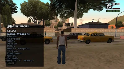 GTA San Andreas Top 10 Cheat Menu Pack