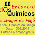 II Encontro dos Químicos e Amigos Feijoense