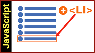 add a new li into ul using javascript