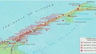 Map Of Cuba Resorts Varadero