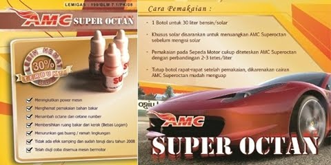 AMC SUPER OKTAN dapat Meningkatkani Mutu BBM (Solar, Premium, Pertamax 