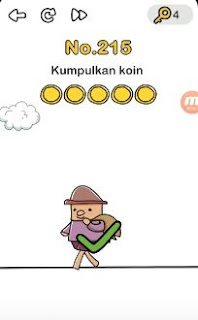 Kumpulkan Koin Brain Out