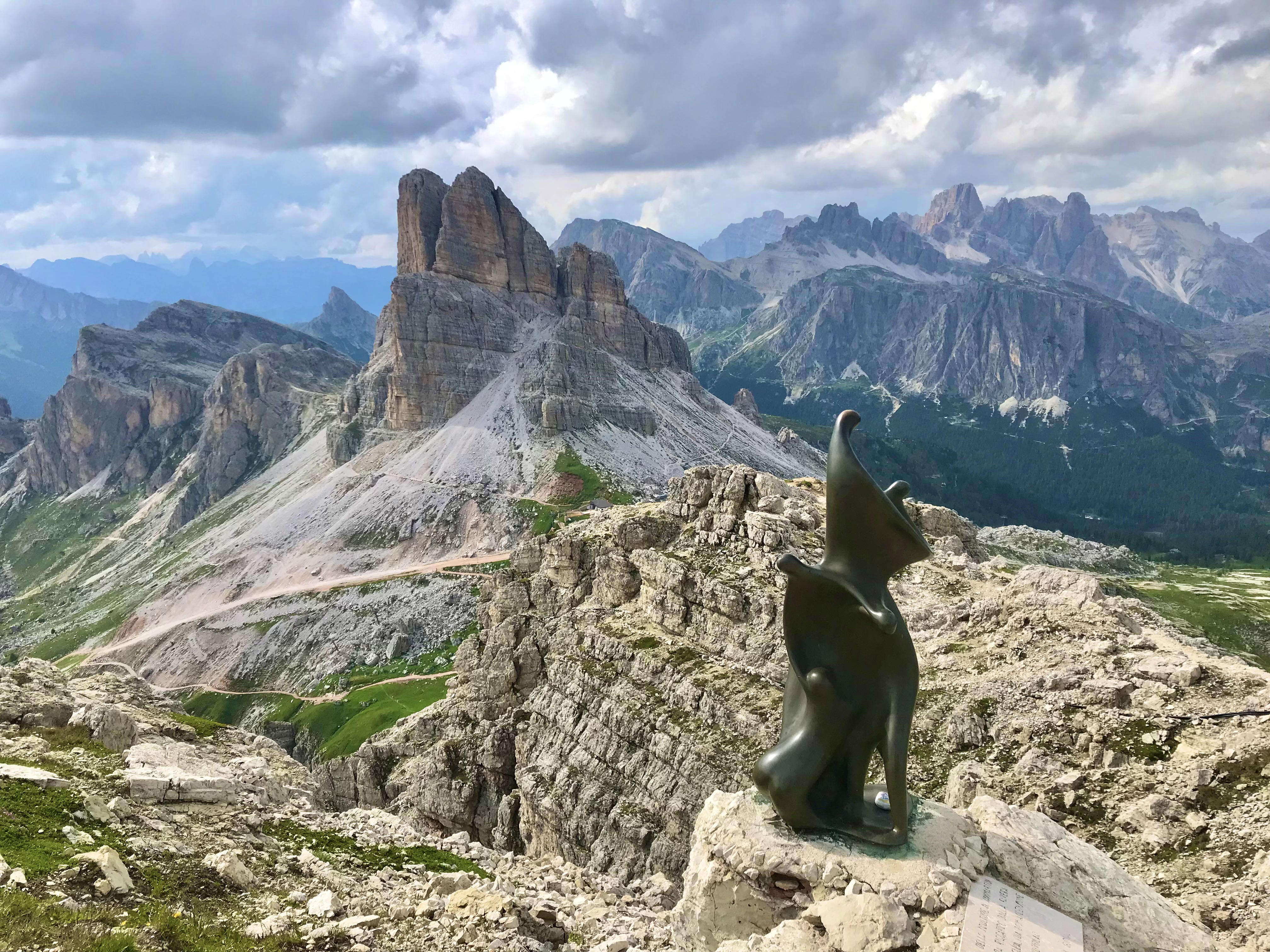Dolomites, Alta Via 1, AV1, Italia, rifugio Lagazuoi, Tofana de Rozes, Cinque Torri, rifugio Nuvolau, Trekking