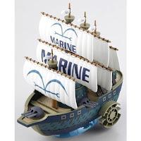 Bandai MARINE WARSHIP ONE PIECE GRAND SHIP COLLECTION Color Guide & Paint Conversion Chart 