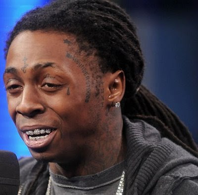 the game face tattoo. Lil Wayne New Face Tattoos