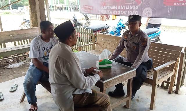 Ini Tujuan Bhabinkamtibmas Polsek Julok Polres Aceh Timur Rangkul Tokoh Agama