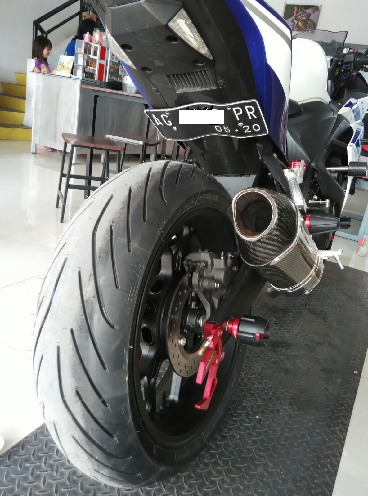Motor Sport 250 CC Harian Yamaha R25 Pakai Knalport Racing Plus Ecu