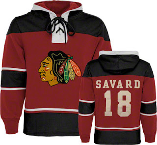 Denis Savard Throwback Sweatshirt Jersey