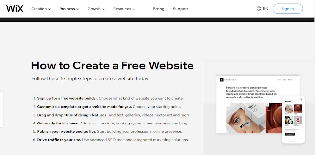 How to Create a free Website