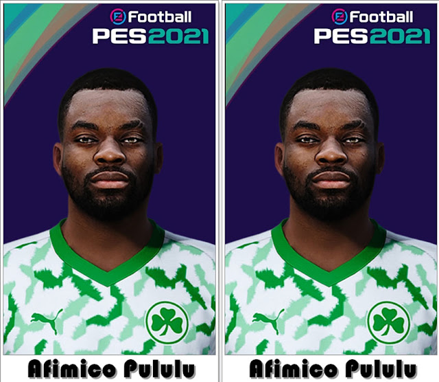 Afimico Pululu Face For eFootball PES 2021