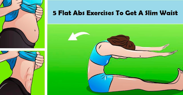 5 Flat Abs Exercises To Get A Slim Waist