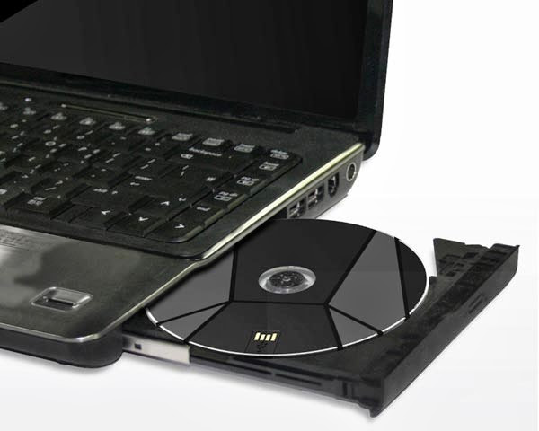 Concept Flat CD Computer Mouse