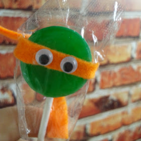 TMNT Party games - ninja turtle lollipops