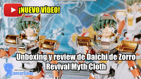 Unboxing y review de Daichi de Zorro Revival Myth Cloth