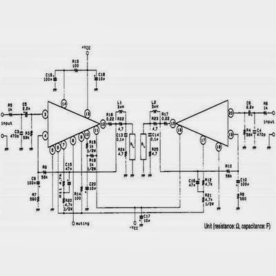 STK4221 Audio Amplifier 2x80w