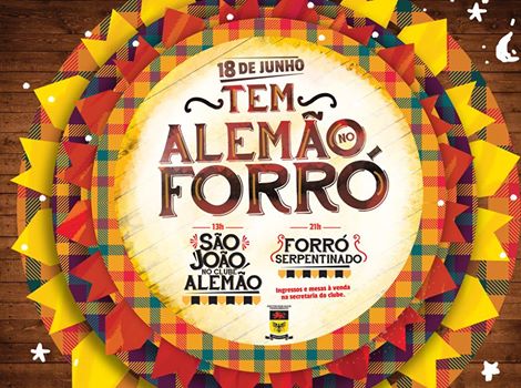 Festa junina no clube alemão em recife 