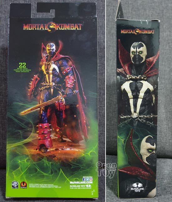 Mcfarlane Mortal Kombat Spawn Toy