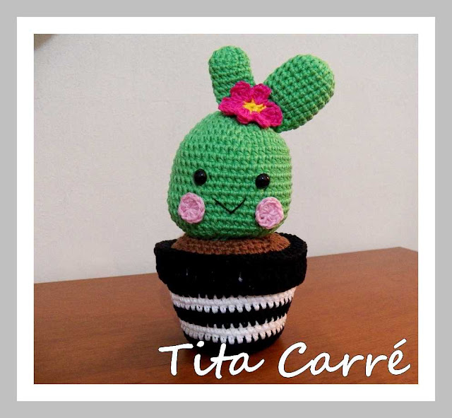 Cactus em Crochet