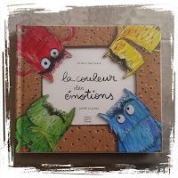 La couleur des émotions, d'Anna Llenas  Editions Quatre Fleuves - Superbe livre pop-up sur les émotions de l'enfant - colère peur tristesse joie serenite